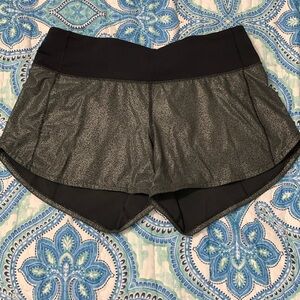 Sz 8 Lululemon Sparkle Shorts